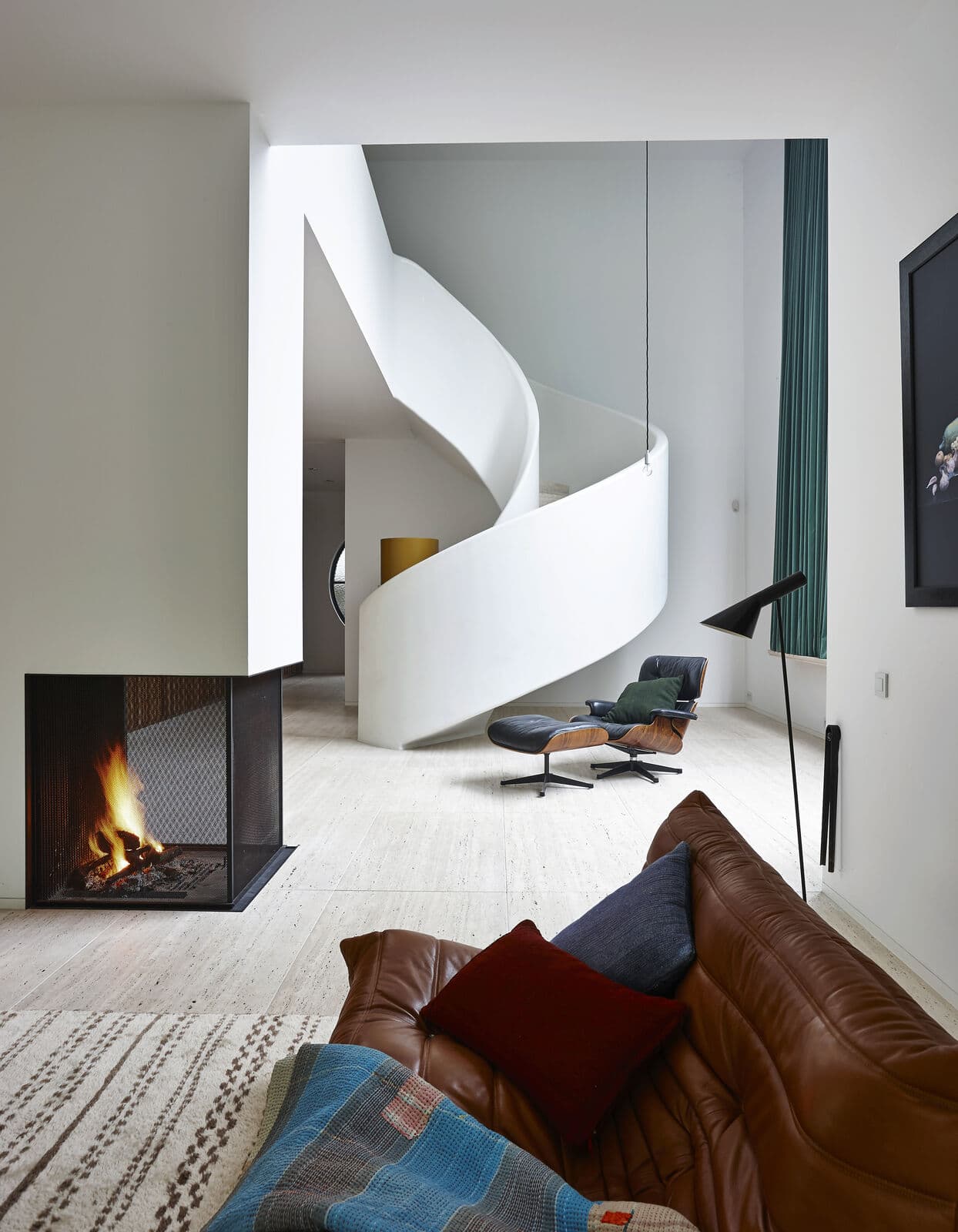 Metalfire Ultime D 1050 3S avec pare flamme, cheminée design, contemporaine disponible chez Flamme Concept à Sorgues dans le Vaucluse