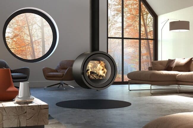 Fonte Flamme-poêle-buche-bois-Odin-Flamme Concept 84
