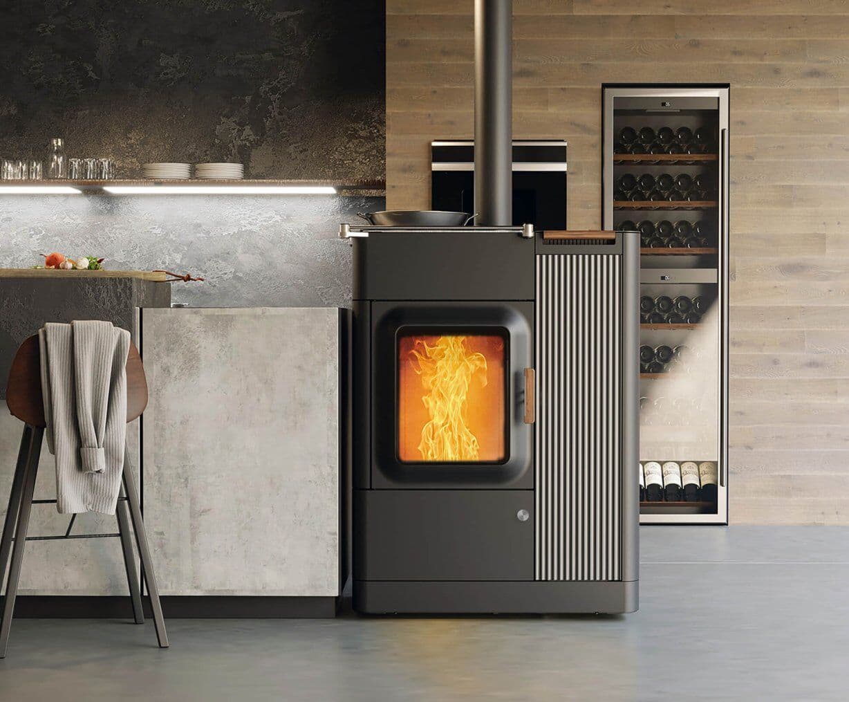 Poêle bi combustible ( hybride ) Austroflamm Mo Duo Cook. 9.4 kw de puissance nominale. Flamme Verte 7*. 90% de rendement. - Thermostat d'ambiance de série. - Programmation horaire (hebdomadaire) de série - Descendrage automatique par grille basculante de série Disponible chez Flamme Concept à Sorgues dans le Vaucluse ( 84 ) à Sorgues, près de : Avignon, Entraigues, Carpentras, Monteux , Bedarrides, Montfavet, Bedoin, Gordes,, Pernes les Fontaines, Mazan, Vedène, Chateaurenard, Pujaut, Sauvettere, Chateauneuf du Pape, Courthézon, Joncquières, Orange, Sarrians, Velleron, L'Isle sur la Sorgues, Cabrière d'Avignon, Ménerbes, Robion, Cavaillon, Lagnes