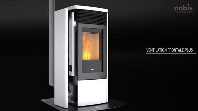 Poêle à granulés Nobis Les ventilations