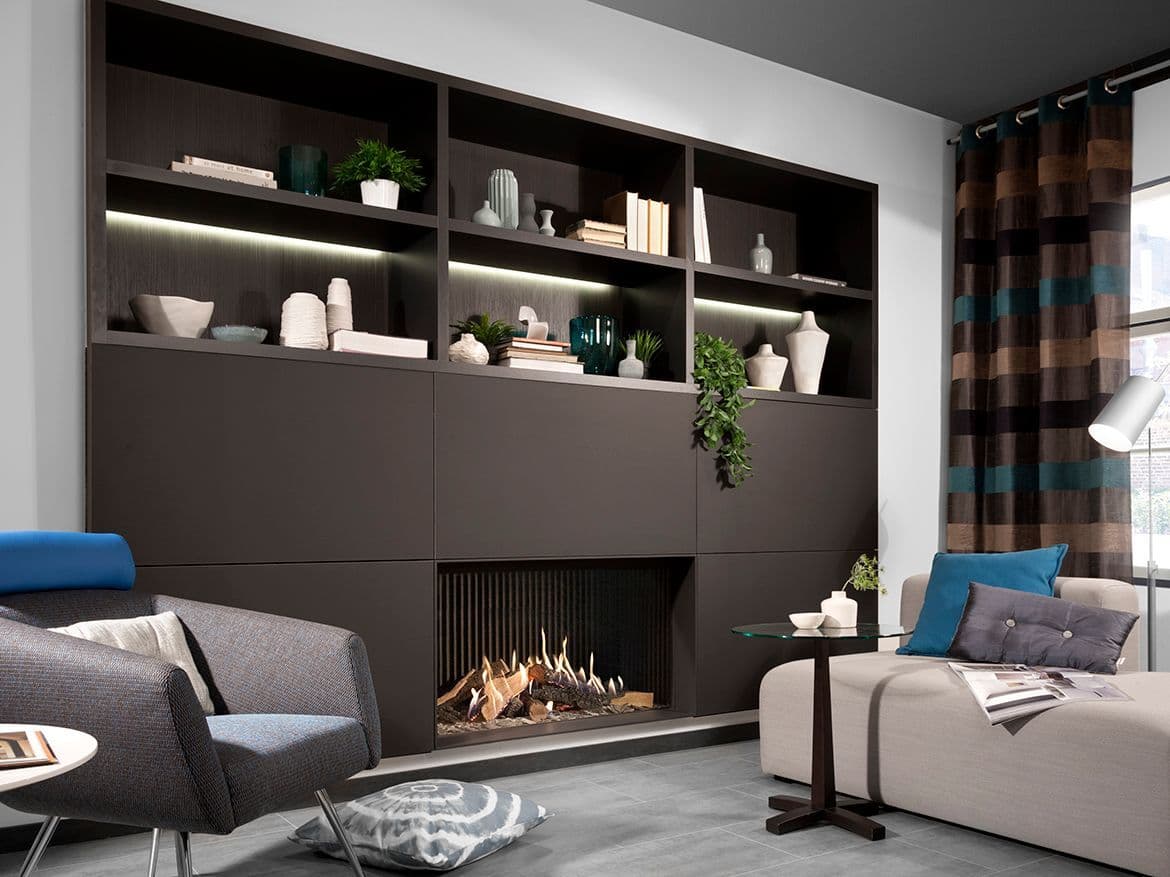 Foyer cheminée gaz Kalfire 10559F revendeur Vaucluse Flamme Concept 84