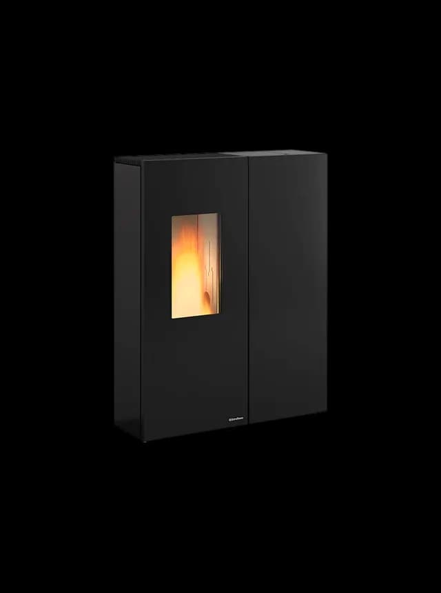 La Nordica-Extraflame SHARON PLUS STEEL, vue principale, visuel fabricant