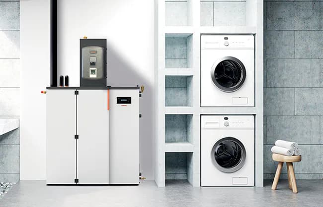 Thermorossi COMPACT SLIM INTEGRA S25 CHAUDIÈRE À GRANULÉS, vue principale, visuel fabricant