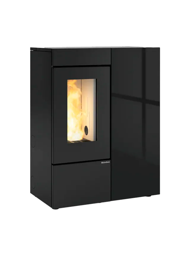 La Nordica-Extraflame Granulé 12 kW Ligne Evolution ANNALISA PLUS CRYSTAL EVO — vue principale, visuel fabricant