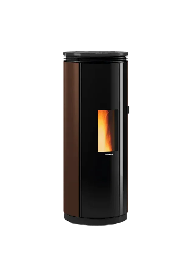 La Nordica-Extraflame PAMELA STEEL — vue principale, visuel fabricant