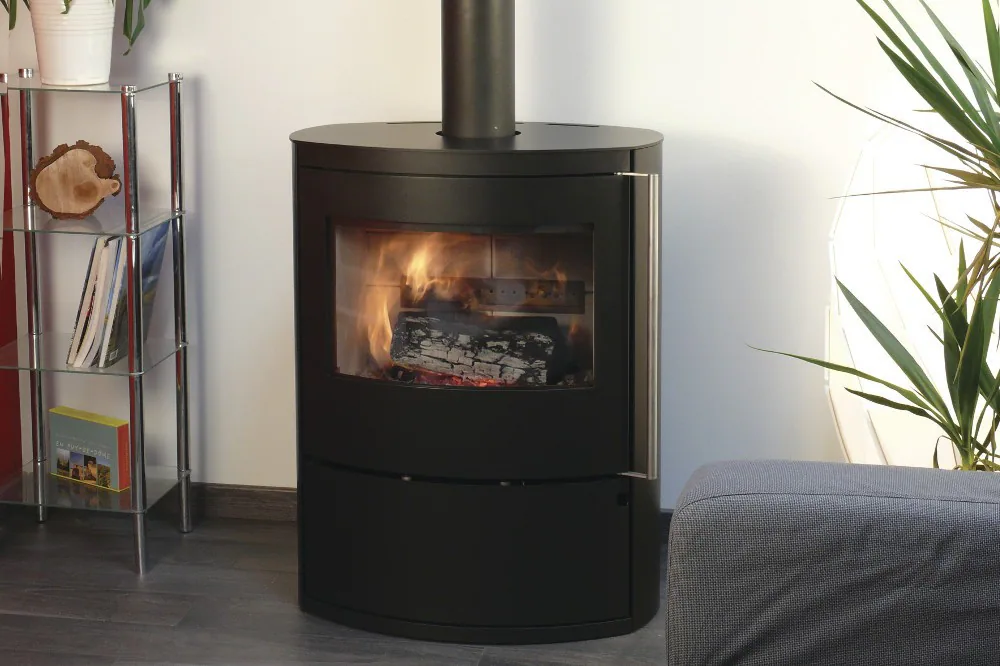 Fonte Flamme Bombay acier noir — vue principale, visuel fabricant