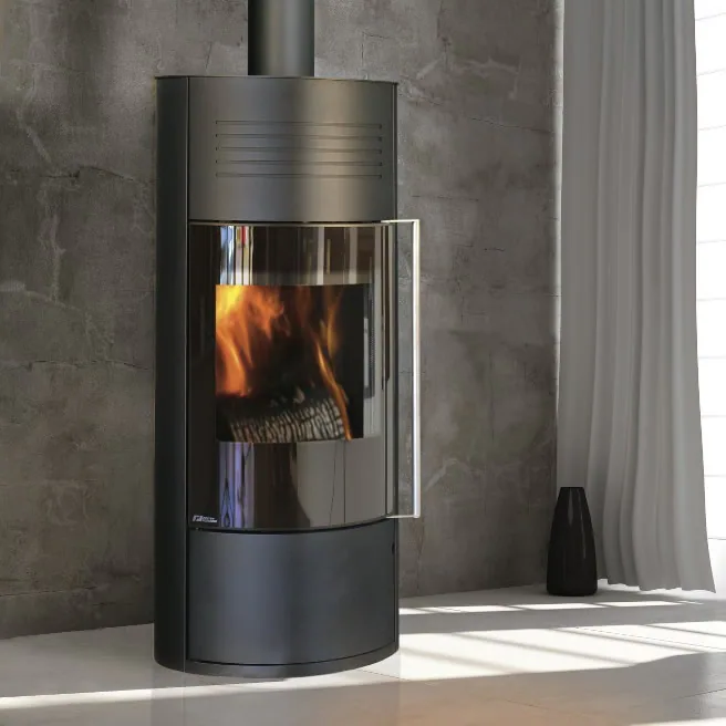 Fonte Flamme Ilam porte verre sérigraphié — vue principale, visuel fabricant