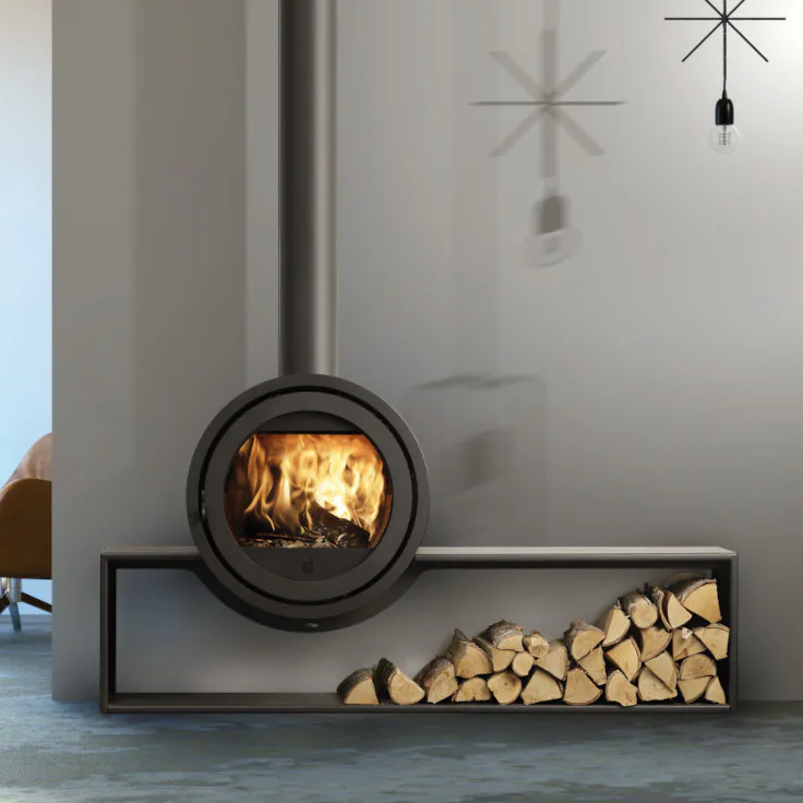 Fonte Flamme Odin Front sur plateau réversible — vue principale, visuel fabricant
