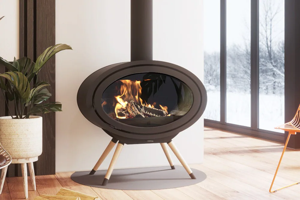 Fonte Flamme Oval Front - supports multiples — vue principale, visuel fabricant