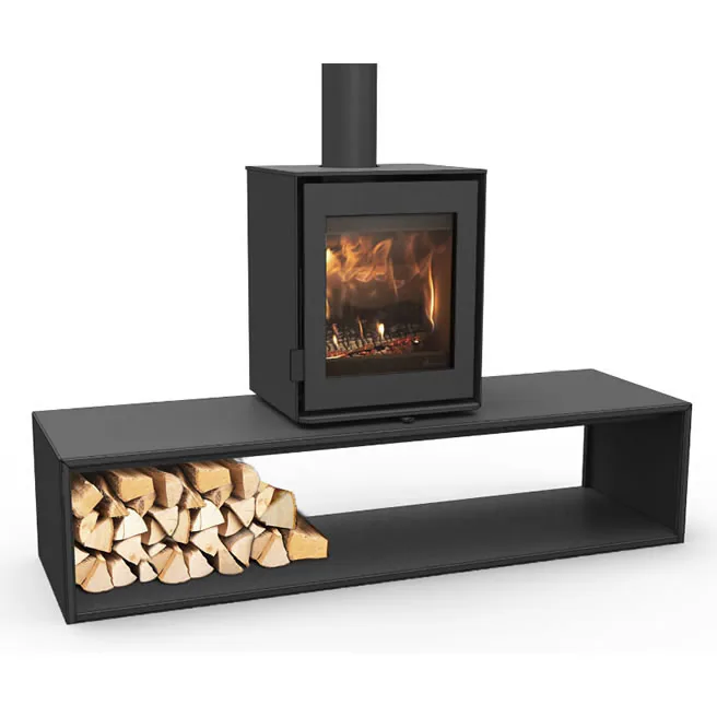 Fonte Flamme Poêle bois Modivar 5 Plateau droit — vue principale, visuel fabricant