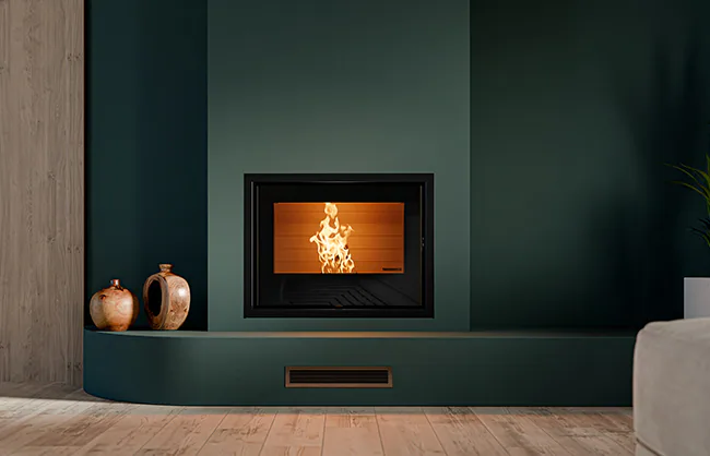 Thermorossi ESPRIT 490 INSERT À GRANULÉS AVEC BRÛLEUR AUTONETTOYANT — vue principale, visuel fabricant